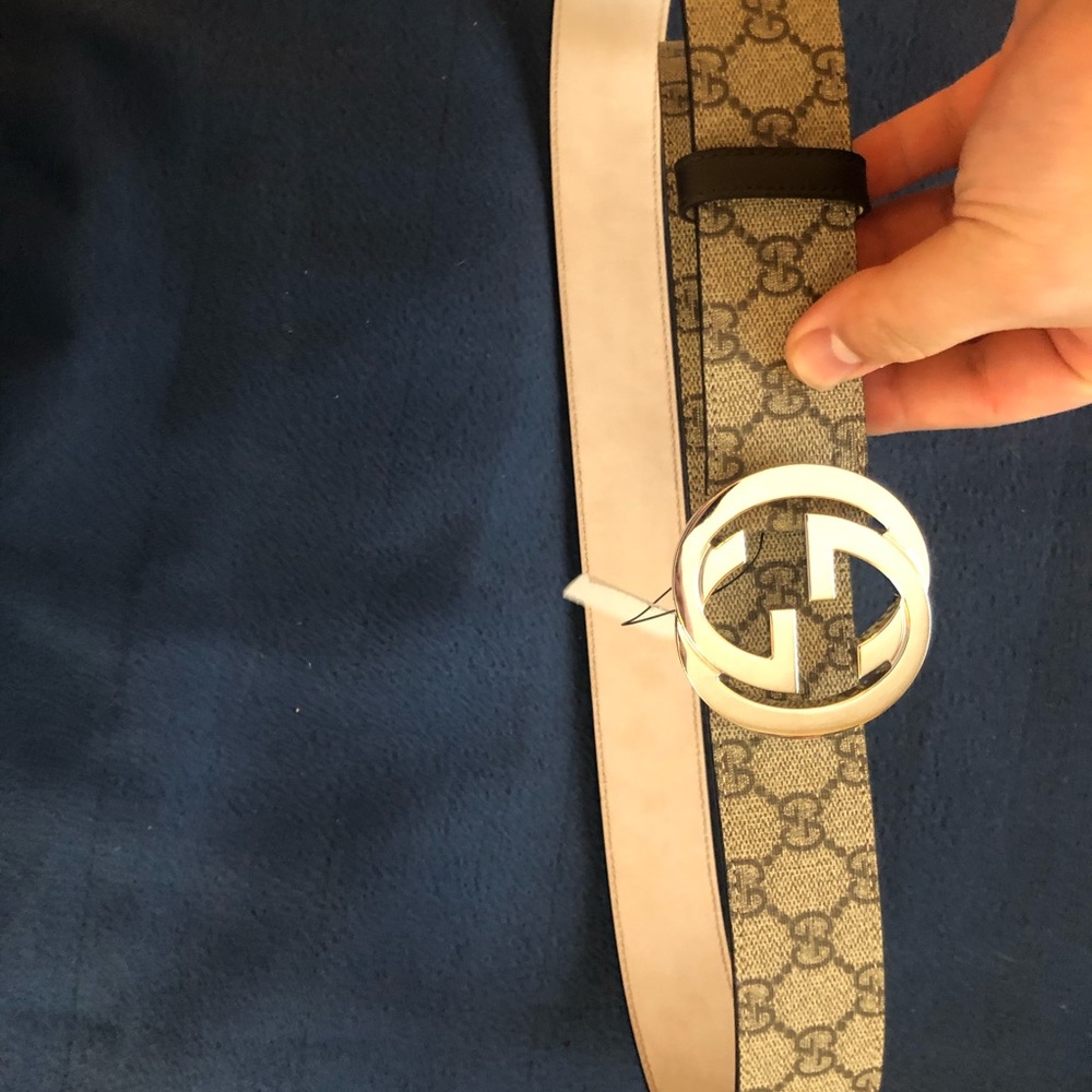 BRAND NEW Gucci Gg Supreme Mens belt sz: 100 cm